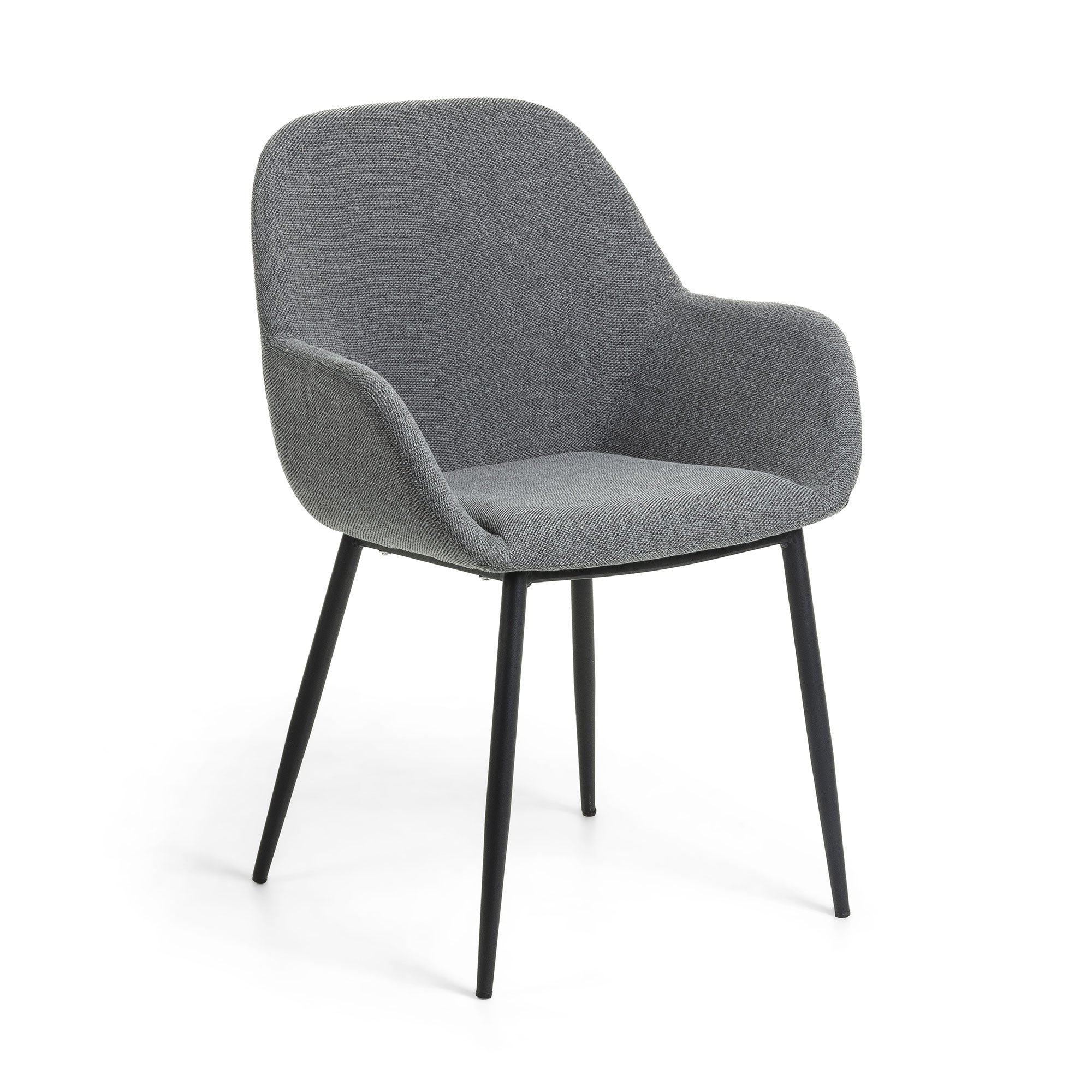 Konna Dining Chair Dark Grey